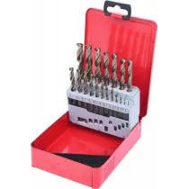 19-OS. HSS-CO MET. PUURIDE KOMPL. DIN338 TYP N 1,0-10,0MM KS TOOLS