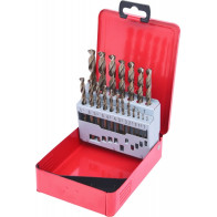 19-OS. HSS-CO MET. PUURIDE KOMPL. DIN338 TYP N 1,0-10,0MM KS TOOLS