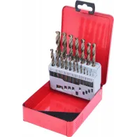 19-OS. HSS-CO MET. PUURIDE KOMPL. DIN338 TYP N 1,0-10,0MM KS TOOLS
