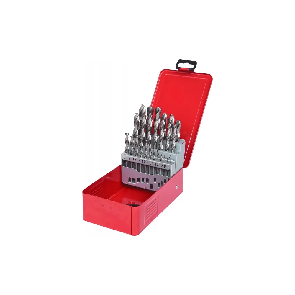 25-OS. HSS-G METALLI PUURIDE KOMPL. 1,0-13,0MM KS TOOLS