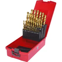 25-OS. HSS-TIN MET. PUURIDE KOMPL. 1,0-13,0MM KS TOOLS