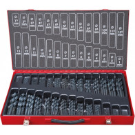 230-OS. HSS-R MET. PUURIDE KOMPL. DIN388 1,0-13MM KS TOOLS