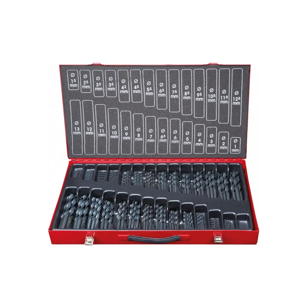 230-OS. HSS-R MET. PUURIDE KOMPL. DIN388 1,0-13MM KS TOOLS