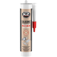 K2 SILICONE RED SILIKOONHERMEETIK PUNANE +300°C 300G/PADRUN